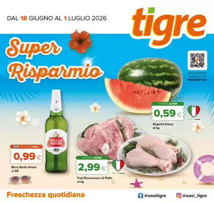 Volantino Tigre