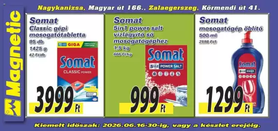 Magnetic akciós újság Oldal 1