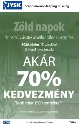 JYSK (érvényes eddig: 21-06)