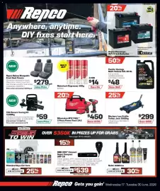 Repco catalogue Page 1