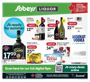 Sobeys flyer week 25 Page 1