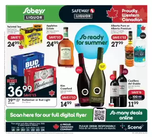 Sobeys flyer week 25 Page 1