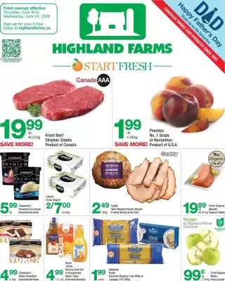 Highland Farms flyer