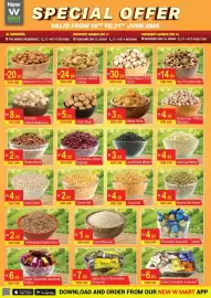 New W Mart leaflet week 25 Page 1