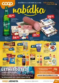 Coop leták | Jednota Strana 1
