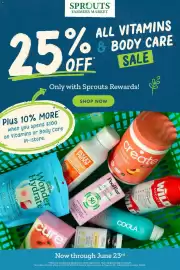 Sprouts Farmers Market weekly ad week 25 Page 1