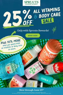 Sprouts Farmers Market (valid until 23-06)