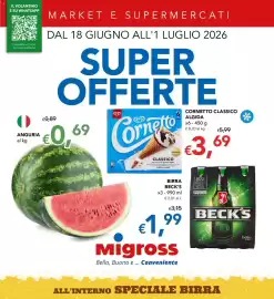 Volantino Migross Supermercati e Market Pagina 1