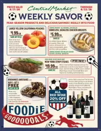 Central Market weekly ad week 25 Page 1
