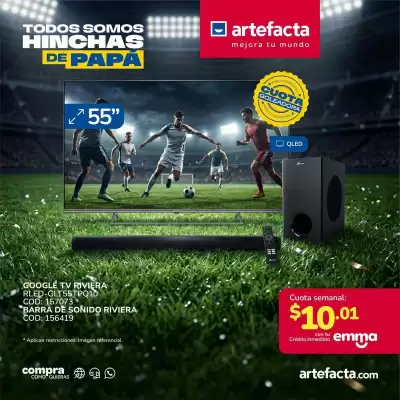 Artefacta (válido hasta 23-06)