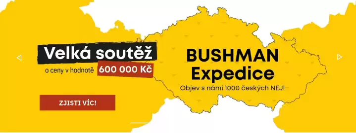 Bushman leták Strana 1