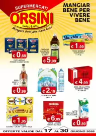 Volantino Orsini Market Pagina 1
