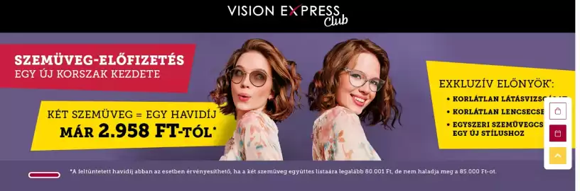 Vision Express akciós újság hét 25 Oldal 2