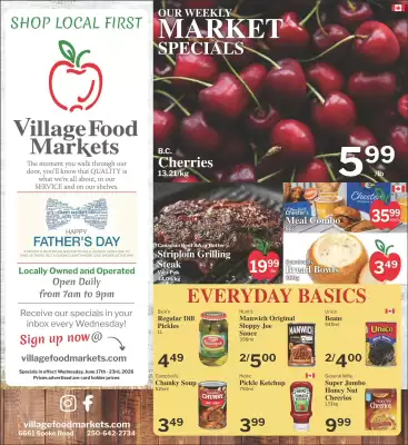 Village Food Markets (valid until 23-06)