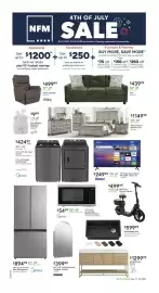 Nebraska Furniture Mart weekly ad week 25 Page 1