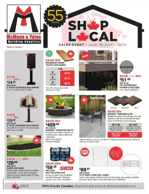McMunn & Yates Building Supplies (valid until 1-07)