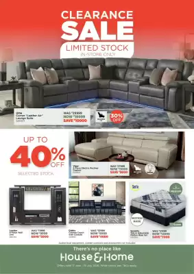 House & Home (valid until 19-07)