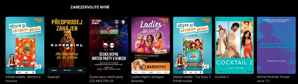 Cinema City leták týden 25 Strana 1