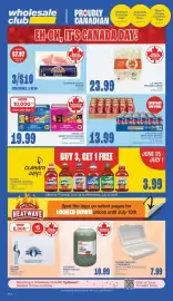 Wholesale Club flyer Page 1