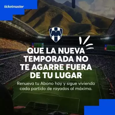 Catálogo Ticketmaster (válido hasta 30-06)