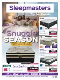 Sleepmasters catalogue Page 1