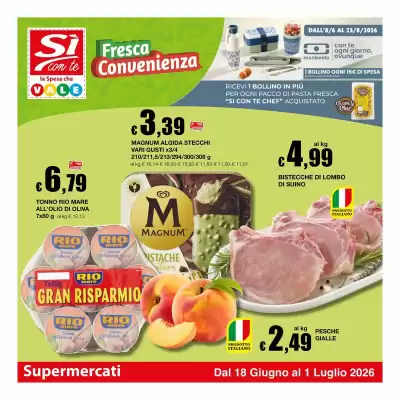 Sì con te (valido fino al 1-07)