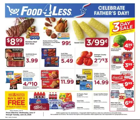 Food 4 Less weekly ad