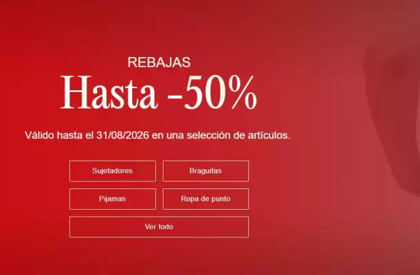 Intimissimi (válido hasta el 31-08)