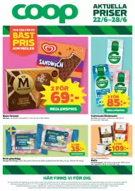 Coop reklamblad vecka 26 Sida 1
