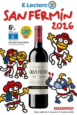E.Leclerc | San Fermín (válido hasta el 11-07)
