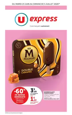 U Express (valable jusqu'au 5-07)