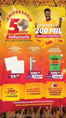 Telhanorte (válido até 1-07)