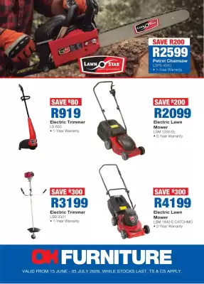 OK Furniture catalogue (valid until 5-07)