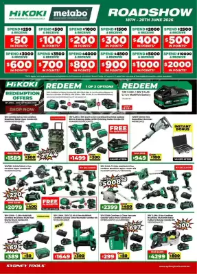 Sydney Tools catalogue (valid until 20-06)