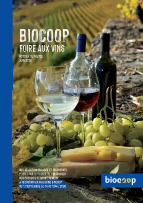 Biocoop | Foire aux vins 2026 (valable jusqu'au 30-09)