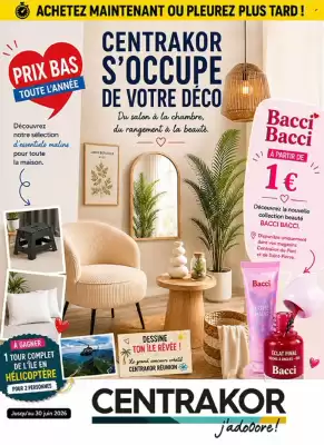 Catalogue Centrakor (valable jusqu'au 30-06)