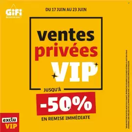 Catalogue GiFi semaine 25 page 1