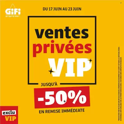 Catalogue GiFi (valable jusqu'au 23-06)