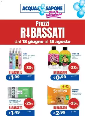 Volantino Acqua & Sapone (valido fino al 15-08)