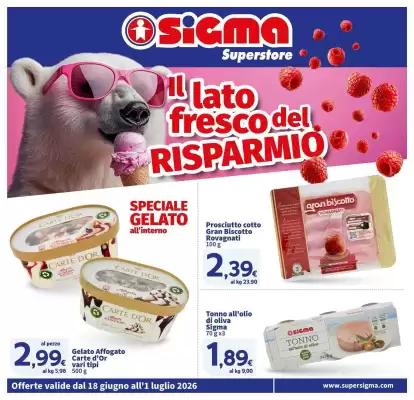 Volantino Sigma Superstore (valido fino al 1-07)
