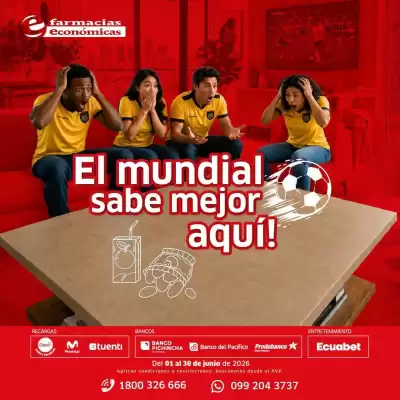 Farmacias Económicas (válido hasta 30-06)