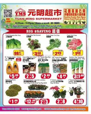 Yuan Ming Supermarket flyer