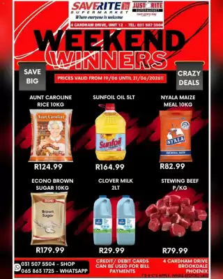 Saverite catalogue (valid until 21-06)