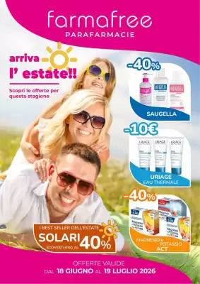 Volantino FarmaFree (valido fino al 19-07)