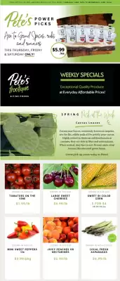Pete's Fine Foods (valid until 24-06)