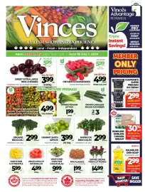 Vince's Market flyer Page 1