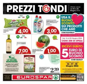 Volantino Eurospar settimana 25 Pagina 1