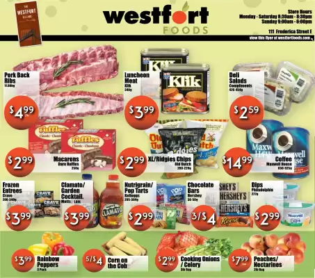 Westfort Foods flyer (valid until 25-06)