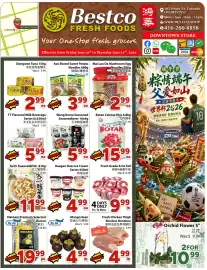 Bestco Food Mart flyer week 25 Page 1