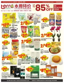 Terra Foodmart flyer week 25 Page 1